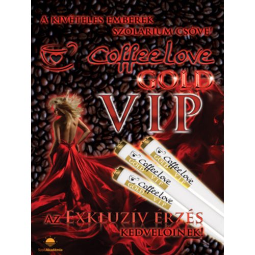 PLAKÁT- COFFEE LOVE GOLD VIP